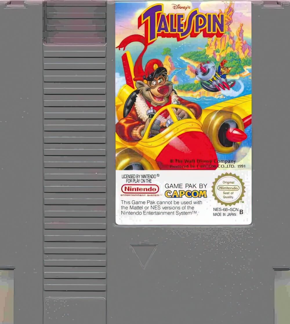 Лицензионный картридж TaleSpin для NES\Famicom